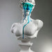 David 'White Pastel' Pop Art Sculpture, Modern Home Decor, Large Sculpture - wboxgo.com