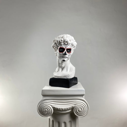 David 'Day of the Dead' Pop Art Sculpture, Modern Home Decor - wboxgo.com
