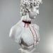David 'Cut Throat' Pop Art Sculpture, Modern Home Decor, Large Sculpture - wboxgo.com