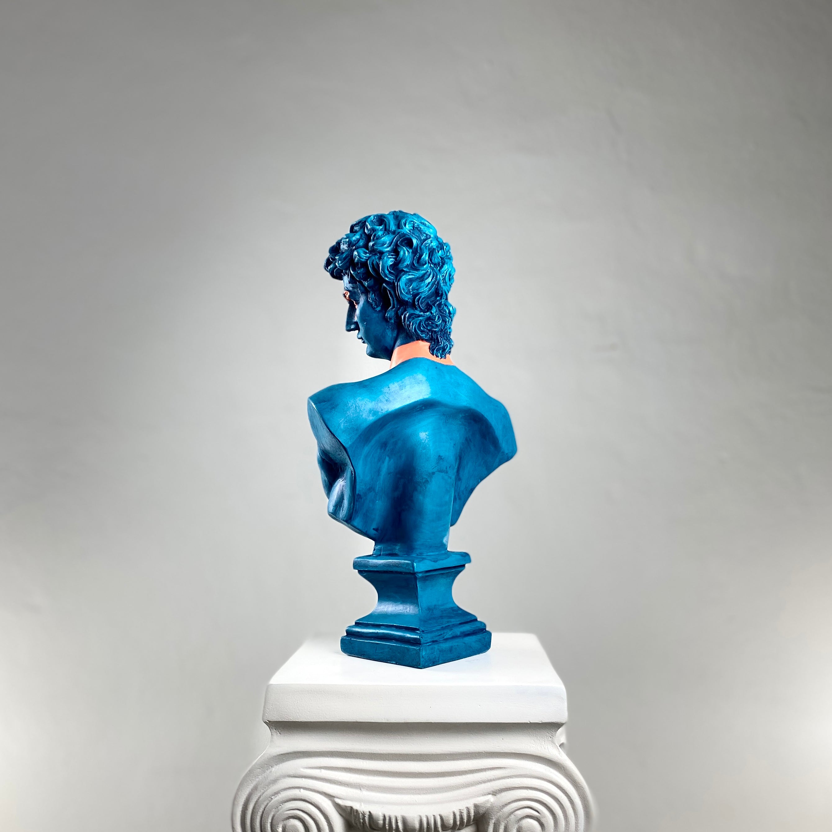 David 'Forbidden' Pop Art Sculpture, Modern Home Decor, Large Sculpture - wboxgo.com