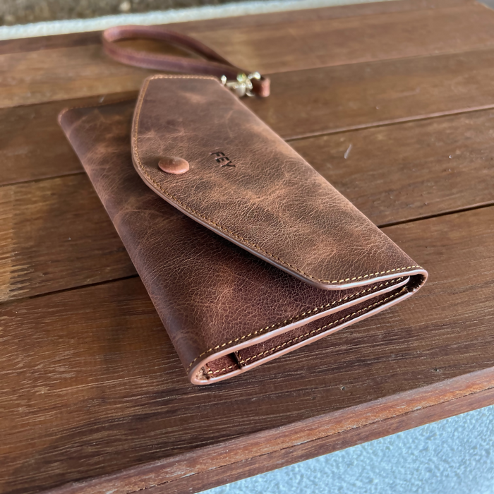100% Handmade Real Leather Wallet Unisex Wallet