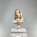 Zeus 'Antique Gold' Pop Art Sculpture, Modern Home Decor - wboxgo.com