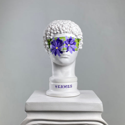 Hermes 'Bloom' Pop Art Sculpture, Modern Home Decor - wboxgo.com