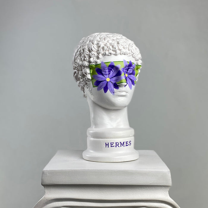 Hermes 'Bloom' Pop Art Sculpture, Modern Home Decor - wboxgo.com