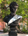 David 'Silver Sash' Pop Art Sculpture, Modern Home Decor, Large Sculpture - wboxgo.com