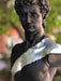 David 'Silver Sash' Pop Art Sculpture, Modern Home Decor, Large Sculpture - wboxgo.com