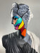 Artemis 'Slice of Color' Pop Art Sculpture, Modern Home Decor - wboxgo.com