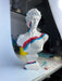 David 'Glitch' Pop Art Sculpture, Modern Home Decor, Large Sculpture - wboxgo.com