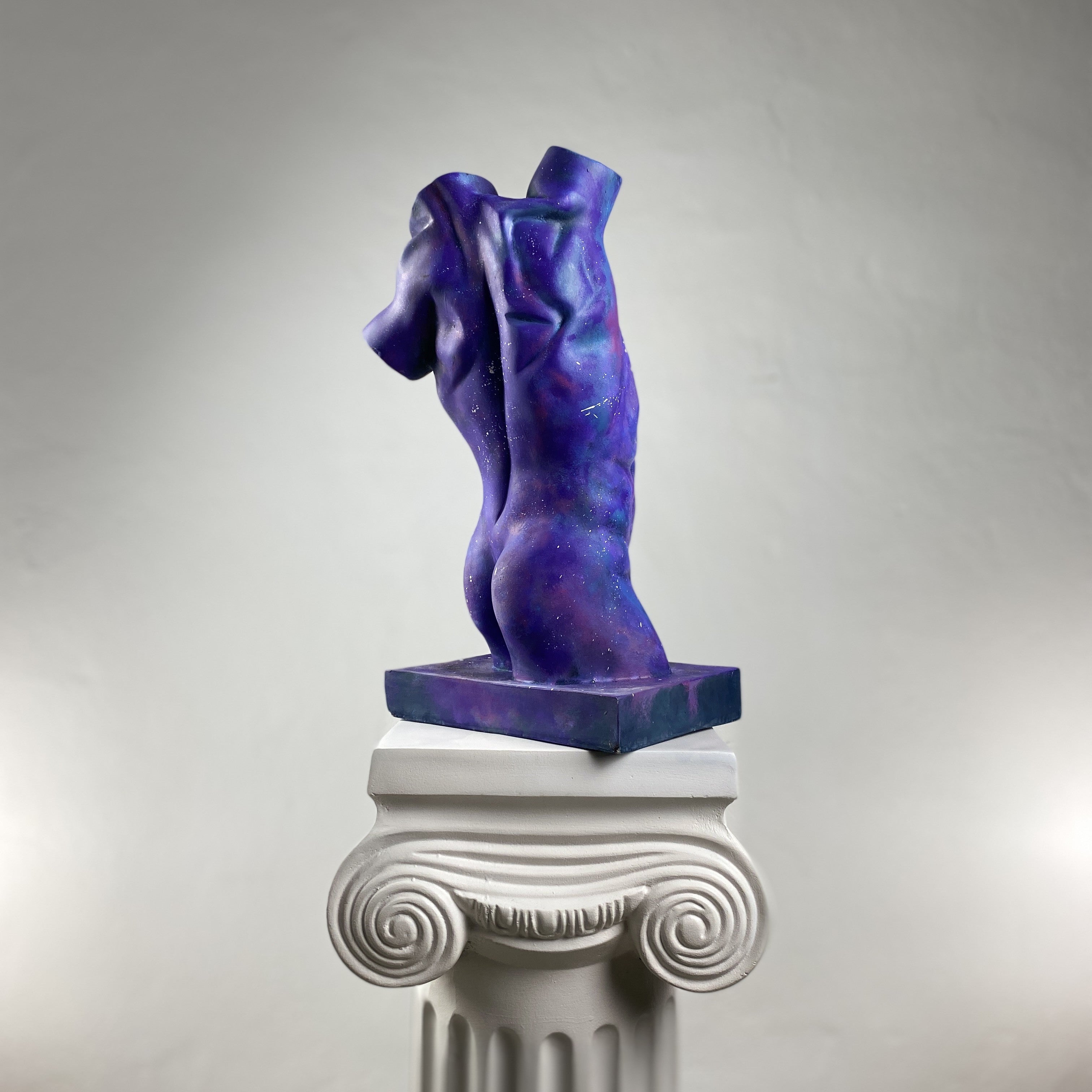 Torso 'Galaxy' Pop Art Sculpture, Modern Home Decor - wboxgo.com