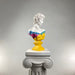 David 'Leak' Pop Art Sculpture, Modern Home Decor, Large Sculpture - wboxgo.com