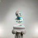 Poseidon 'Blue Coral' Pop Art Sculpture, Modern Home Decor - wboxgo.com