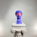 Hermes 'Purple-Man' Pop Art Sculpture, Modern Home Decor - wboxgo.com