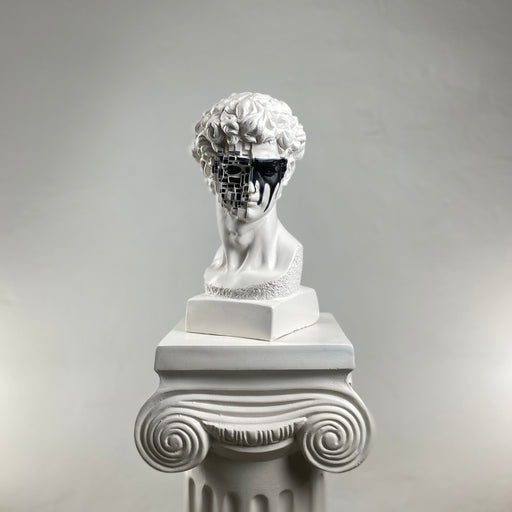 David 'Bad' Pop Art Sculpture, Modern Home Decor - wboxgo.com