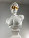 David 'Gold Mask' Pop Art Sculpture, Modern Home Decor, Large Sculpture - wboxgo.com