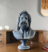 Zeus 'Silver Tone' Pop Art Sculpture, Modern Home Decor - wboxgo.com