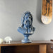 Zeus 'Silver Tone' Pop Art Sculpture, Modern Home Decor - wboxgo.com