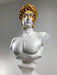 David 'Melting Gold' Pop Art Sculpture, Modern Home Decor, Large Sculpture - wboxgo.com