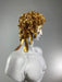 David 'Melting Gold' Pop Art Sculpture, Modern Home Decor, Large Sculpture - wboxgo.com