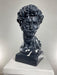 David 'White Splash' Pop Art Sculpture, Modern Home Decor - wboxgo.com