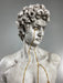 David 'Gold Tears' Pop Art Sculpture, Modern Home Decor, Large Sculpture - wboxgo.com