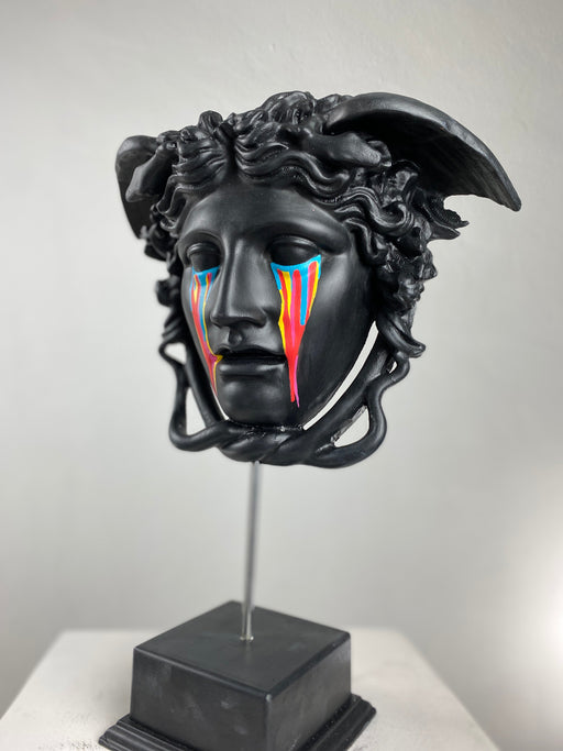 Medusa 'Nightmare' Pop Art Sculpture, Modern Home Decor - wboxgo.com