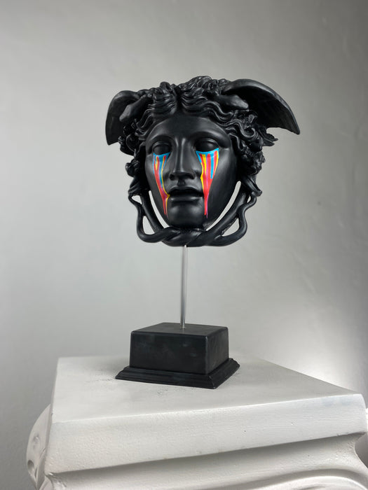 Medusa 'Nightmare' Pop Art Sculpture, Modern Home Decor - wboxgo.com