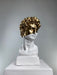 David 'Gold Crown' Pop Art Sculpture, Modern Home Decor - wboxgo.com