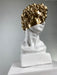 David 'Gold Crown' Pop Art Sculpture, Modern Home Decor - wboxgo.com