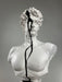David 'Black Streak' Pop Art Sculpture, Modern Home Decor, Large Sculpture - wboxgo.com