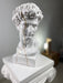 David 'Gold Streak' Pop Art Sculpture, Modern Home Decor - wboxgo.com