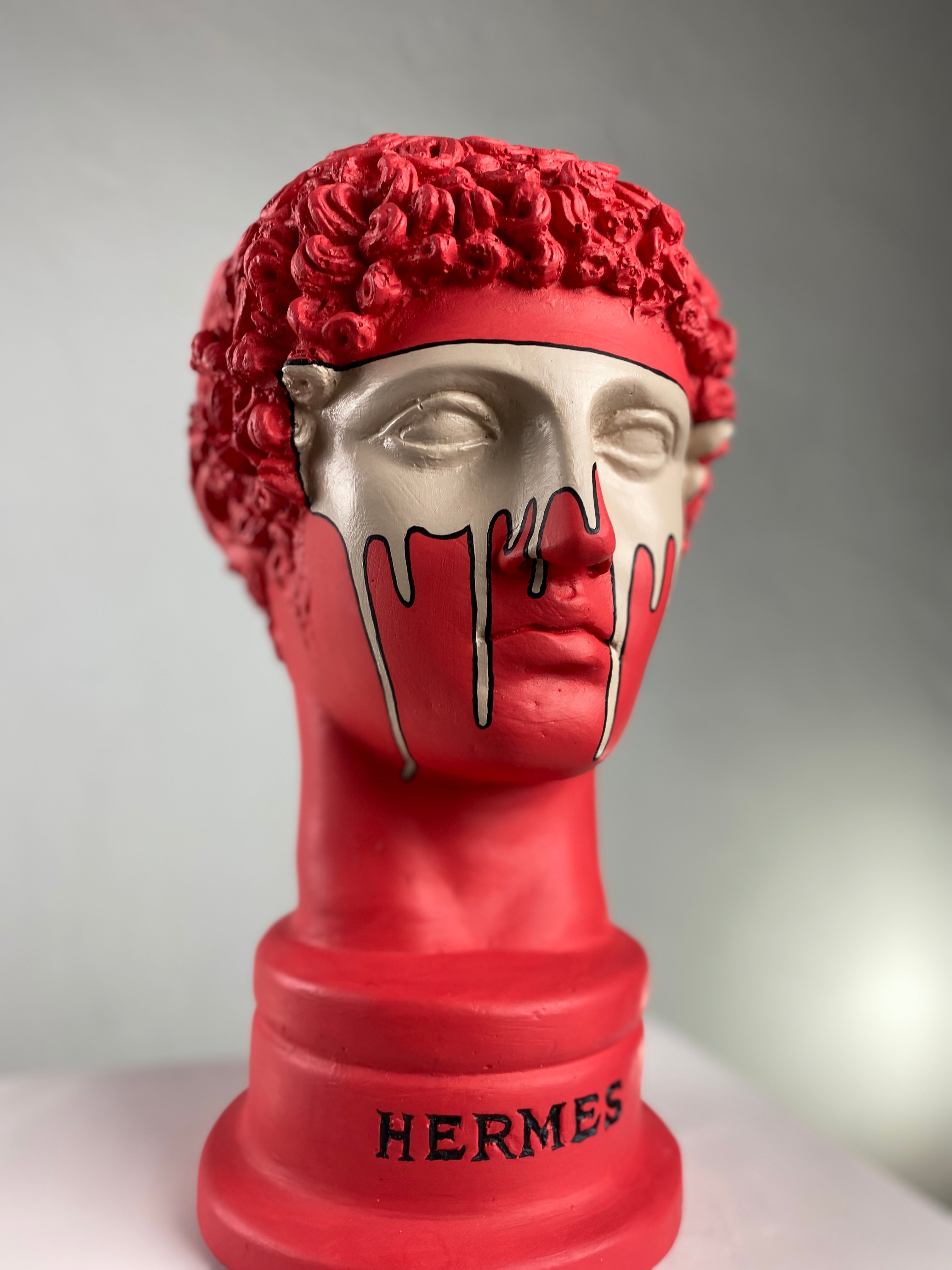 Hermes 'Dynamite' Pop Art Sculpture, Modern Home Decor - wboxgo.com