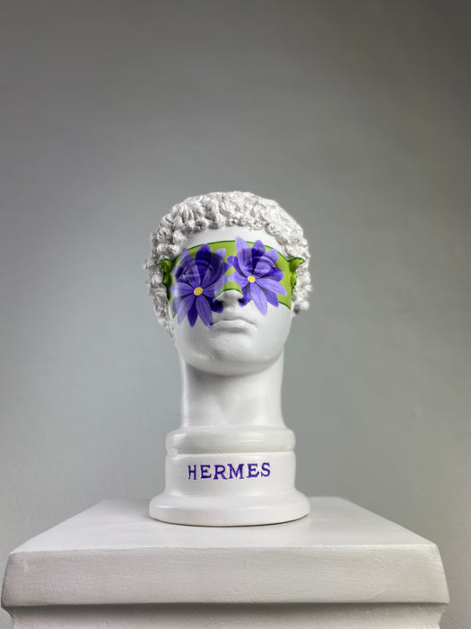 Hermes 'Bloom' Pop Art Sculpture, Modern Home Decor - wboxgo.com