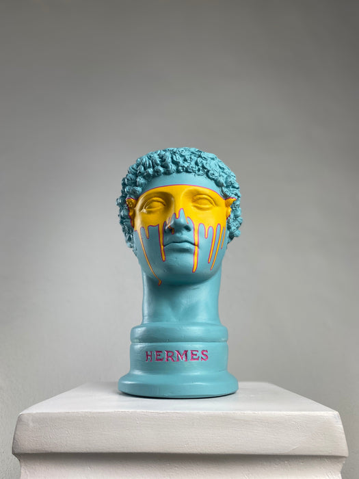 Hermes 'Autumn' Pop Art Sculpture, Modern Home Decor - wboxgo.com