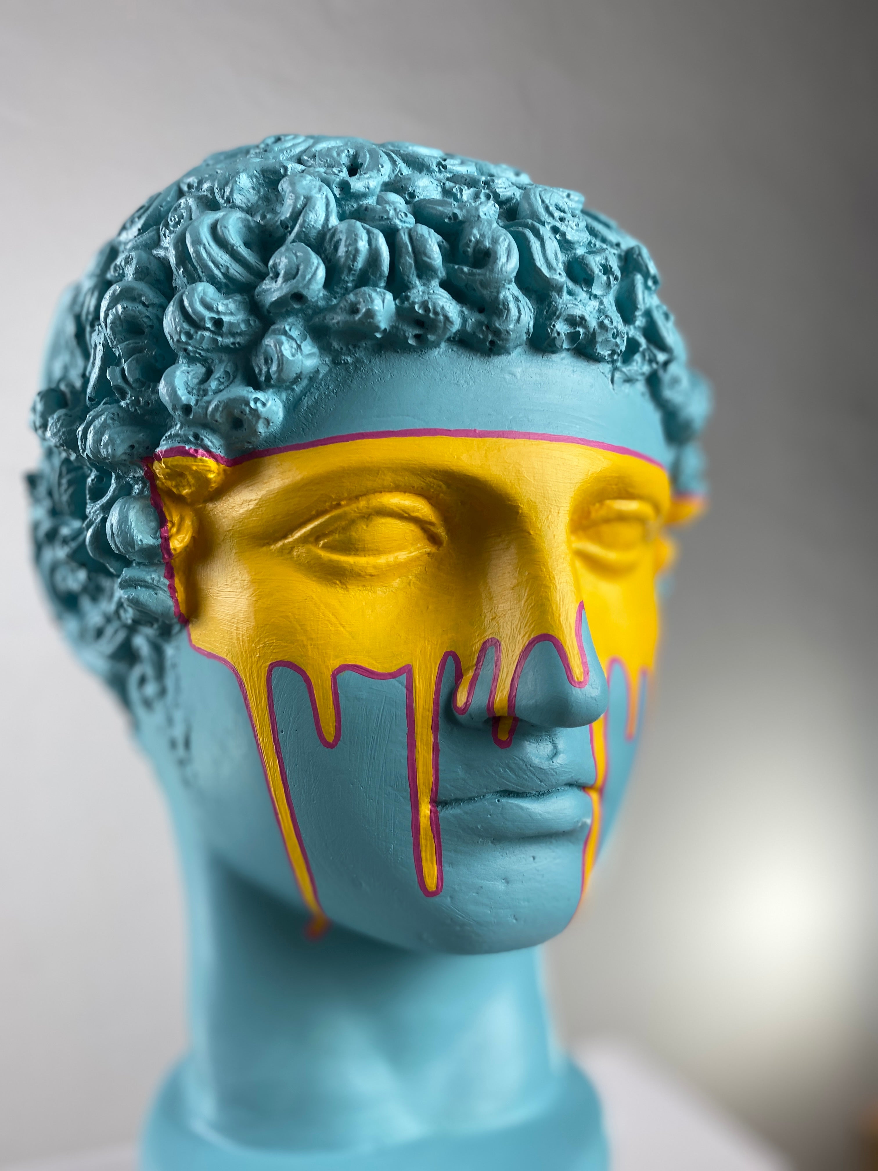 Hermes 'Autumn' Pop Art Sculpture, Modern Home Decor - wboxgo.com