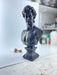 David 'Gold Streak' Pop Art Sculpture, Modern Home Decor, Large Sculpture - wboxgo.com
