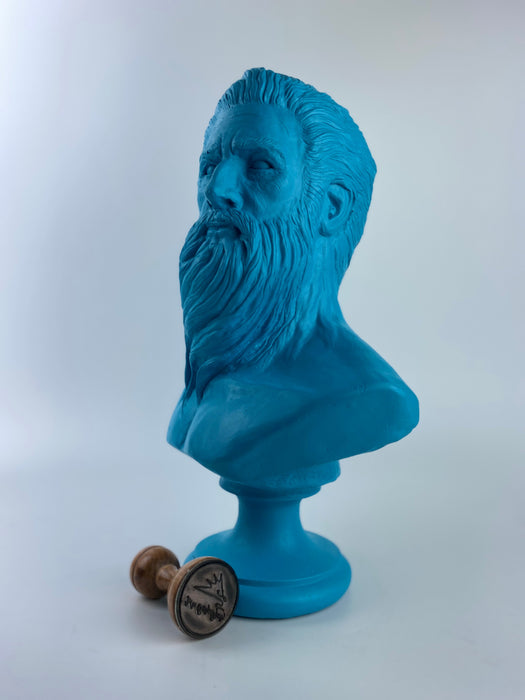 Poseidon 'Blues' Pop Art Sculpture, Modern Home Decor - wboxgo.com