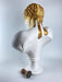 Hermes 'Melting Gold' Pop Art Sculpture, Modern Home Decor, Large Sculpture - wboxgo.com