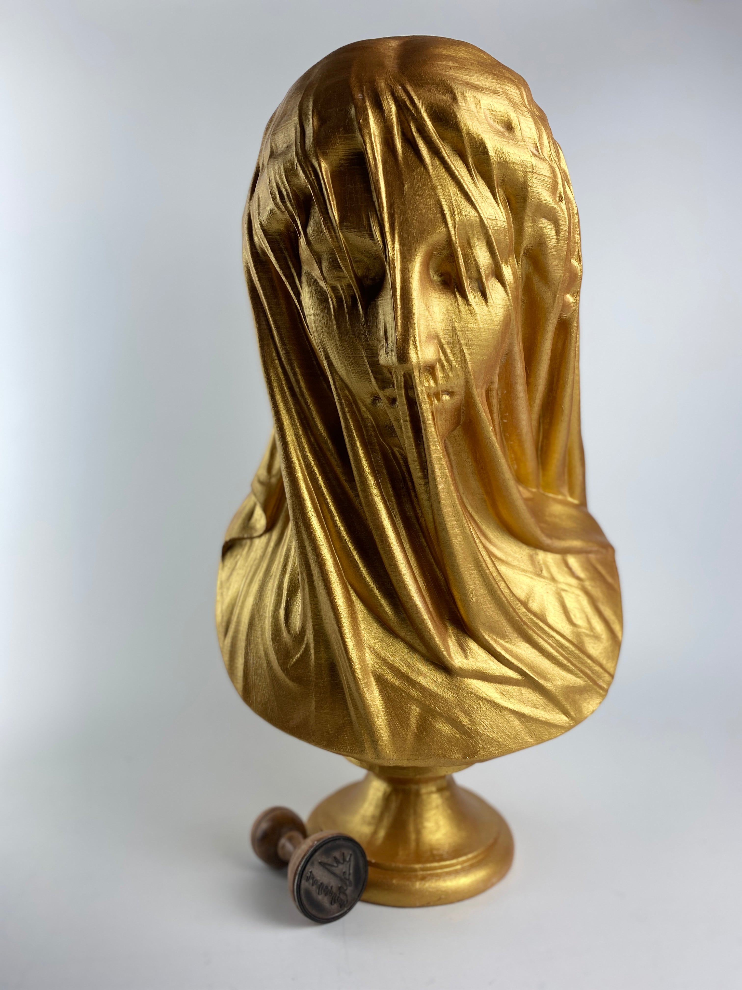 Mariam 'Gold' Pop Art Sculpture, Modern Home Decor - wboxgo.com