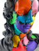 Hera 'Colorful Zombie' Pop Art Sculpture, Modern Home Decor - wboxgo.com