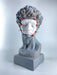 David 'Nailed' Pop Art Sculpture, Modern Home Decor - wboxgo.com