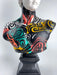 David 'Aloha' Pop Art Sculpture, Modern Home Decor, Large Sculpture - wboxgo.com