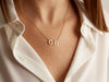 Two Letter Heart Necklace - wboxgo.com
