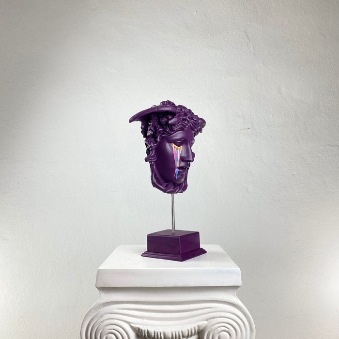 Medusa 'Requiem' Pop Art Sculpture, Modern Home Decor - wboxgo.com