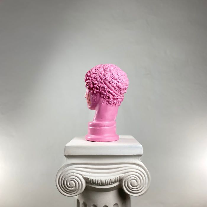 Hermes 'Pink Saviour' Pop Art Sculpture, Modern Home Decor - wboxgo.com