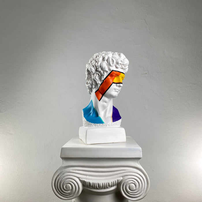David 'Rock'n Roll' Pop Art Sculpture, Modern Home Decor - wboxgo.com