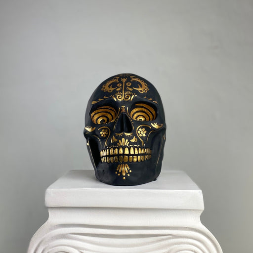 Skull 'El Muerto' Pop Art Sculpture, Modern Home Decor - wboxgo.com