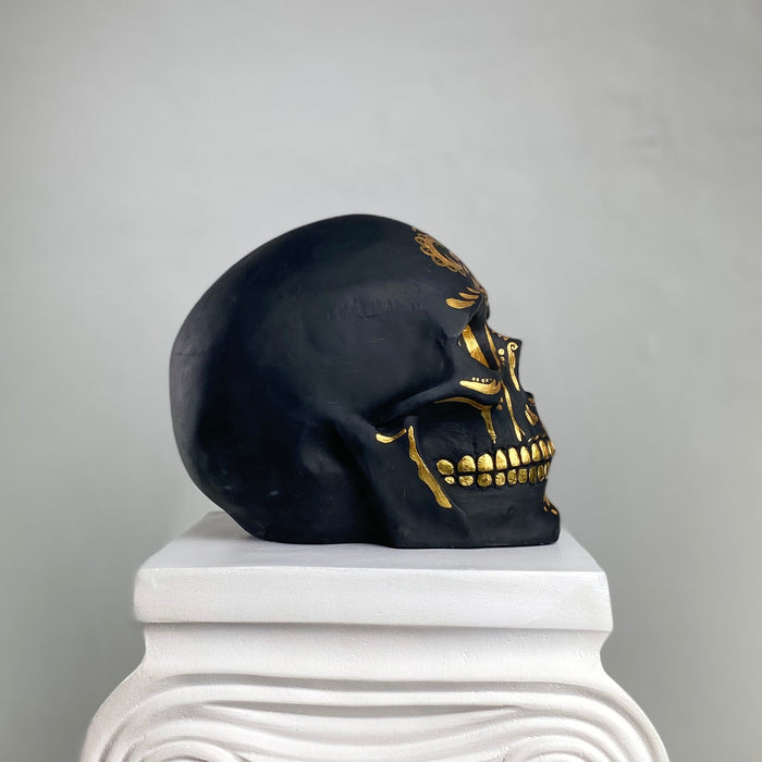 Skull 'El Muerto' Pop Art Sculpture, Modern Home Decor - wboxgo.com