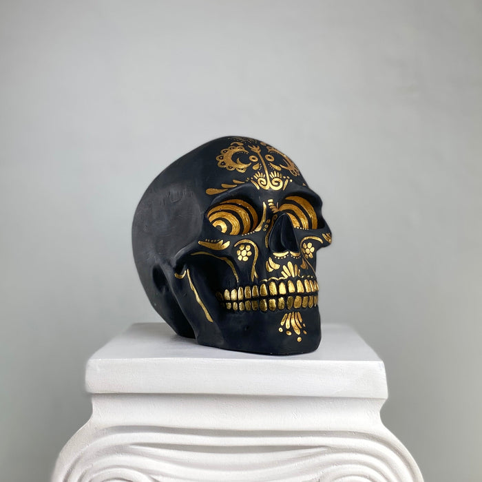 Skull 'El Muerto' Pop Art Sculpture, Modern Home Decor - wboxgo.com