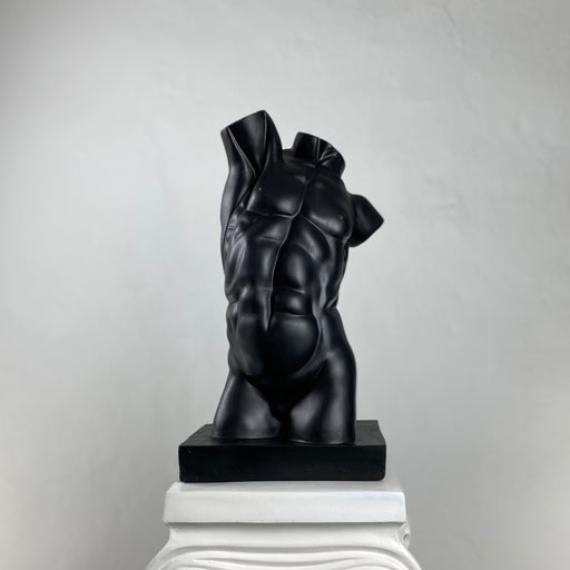 Torso 'Black' Pop Art Sculpture, Modern Home Decor - wboxgo.com