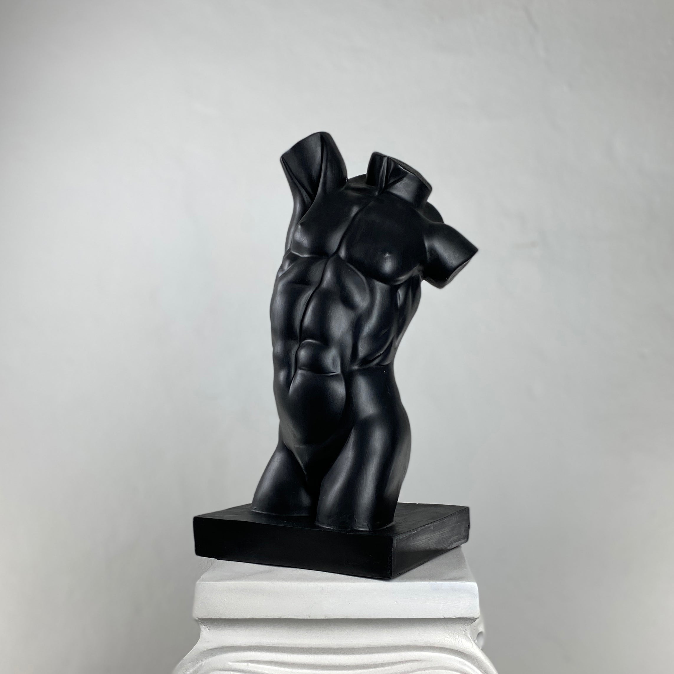 Torso 'Black' Pop Art Sculpture, Modern Home Decor - wboxgo.com